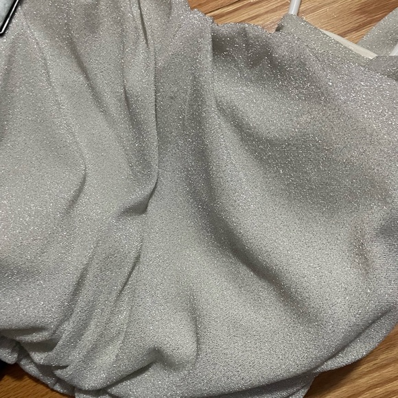 Meshki. Co-ord set, skirt + top. Shimmery sparkles, size XXS. - Picture 4 of 4